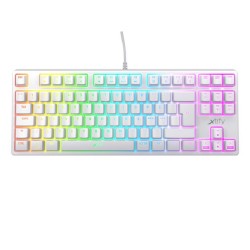 Xtrfy K4 RGB Tenkeyless Keyboard White 