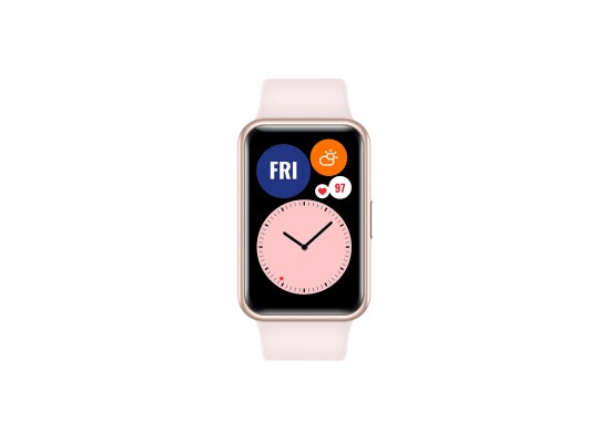 Buy Huawei watch fit - pink in Saudi Arabia