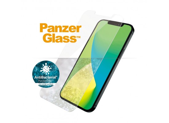 Buy Panzerglass iphone 12 mini standard glass screen protector (2707) - clear in Saudi Arabia