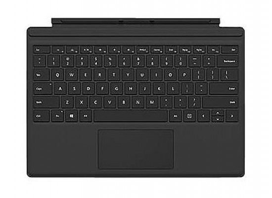 Buy Microsoft surface pro 4 type cover keyboard (r9q-00001) - black in Kuwait