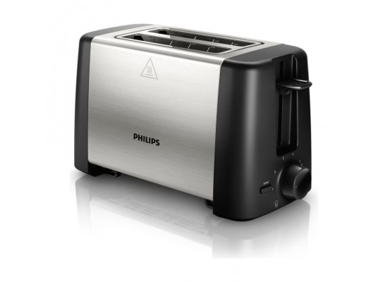 Buy Philips 2-slot bread toaster (hd4825/91) - black in Saudi Arabia