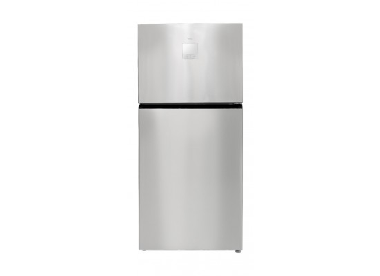 TCL 19 CFT Top Mount Refrigerator (TRF-545WEX) - Stainless Steel