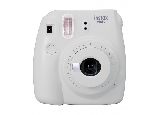 Buy Fujifilm instax mini 9 instant film camera - smokey white in Saudi Arabia