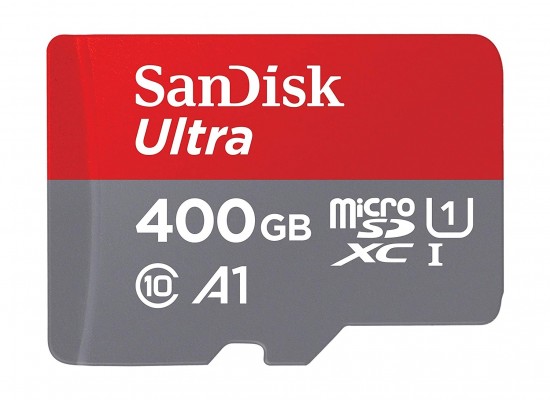 Buy Sandisk ultra microsdxc 400gb uhs-1 100mb/s memory card in Saudi Arabia