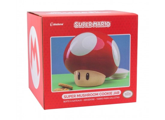 Paladone Super Mushroom Cookie Jar 