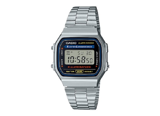 Casio G-Shock Digital 36mm Unisex Resin Sport Watch (A168WA-1WDF)