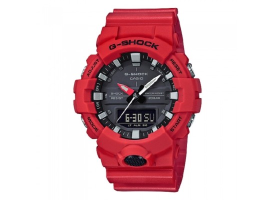 Casio G-Shock Analog / Digital 51mm Unisex Resin Sport Watch (GA-800-4ADR)