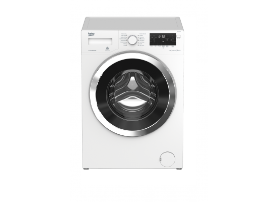 Buy Beko 9kg 1400rpm, 16 program front load washing machine – white in Kuwait