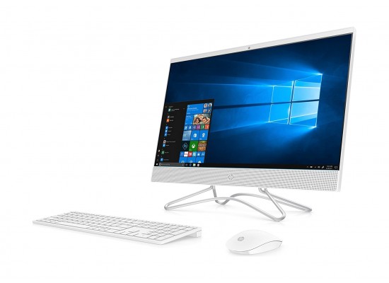HP Core i7 16GB RAM 1TB HDD + 128GB SSD 23.8-inch Touchscreen All-in-One Desktop (24-F0008NE) - White