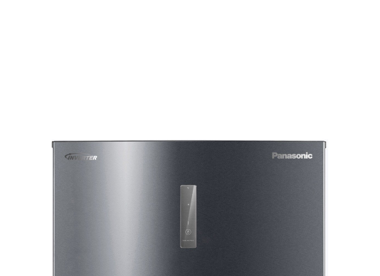 Panasonic 29CFT Top Freezer Refrigerator - Dark Grey (NR-BC833VSA)