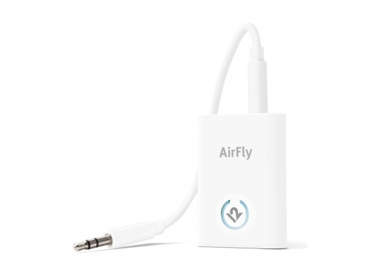 Twelve South Airfly Airpod Bluetooth Dongle For Air Flights - White