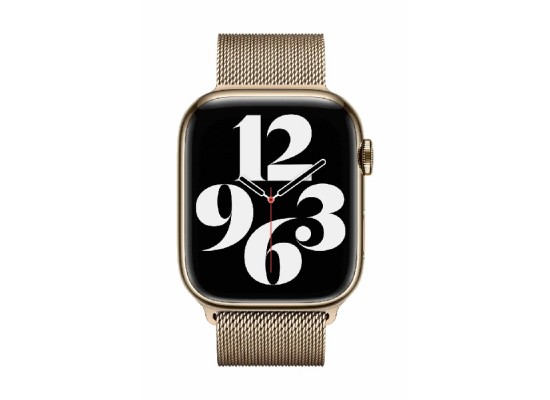 Apple 45 MM Apple Watch Loop - Milanese Gold