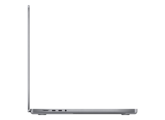 New Apple MacBook M1 Pro 2021 16-inch laptop space Gray color front view