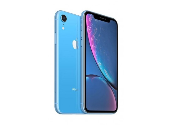 Buy Apple iphone xr 128gb esim dual sim phone - blue in Kuwait