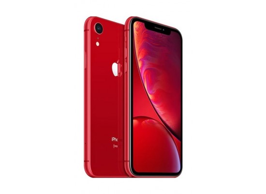 Buy Apple iphone xr 128gb esim dual sim phone - red in Saudi Arabia