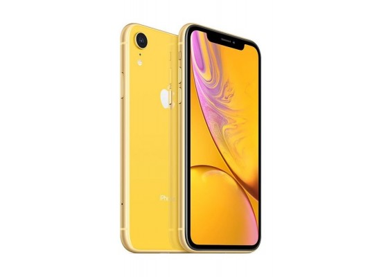 Buy Apple iphone xr 64gb esim phone - yellow in Saudi Arabia