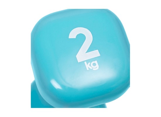 Reebok 2 KG Fixed Weight Dumbbell (RAWT-11152) - Blue