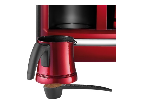 Beko 1200W Double Pot Turkish Coffee Maker Red