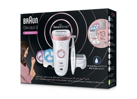 Braun Silk-épil 9 SensoSmart SkinSpa Package