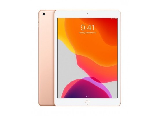 Buy Apple ipad 7 10. 2-inch 128gb 4g lte tablet - gold in Saudi Arabia
