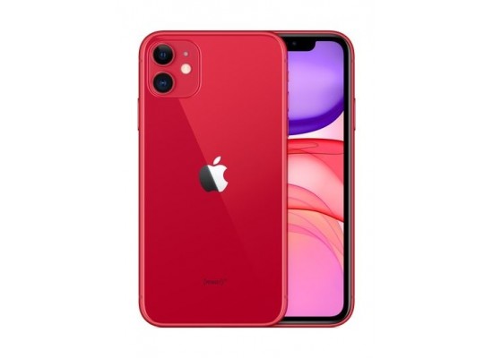 Buy Apple iphone 11 64gb phone - red in Saudi Arabia