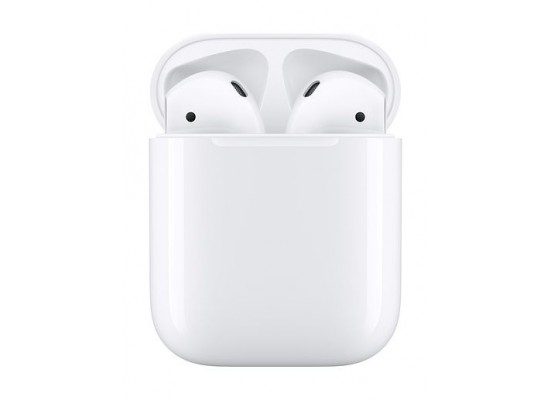 Buy Apple airpods 2nd generation with charging case, mv7n2ze/a - white in Saudi Arabia