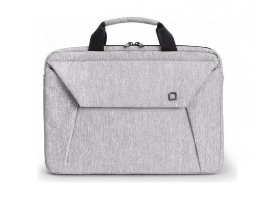 Buy Dicota slim case edge laptop case for 12-13. 3 inch laptop - light grey in Saudi Arabia