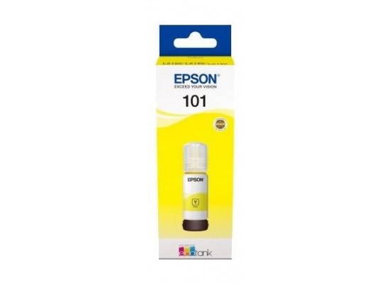 Buy Epson 101 ecotank yellow ink bottle in Saudi Arabia