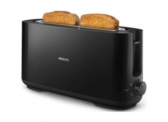 Buy Philips long slot toaster - hd2590/91 in Saudi Arabia