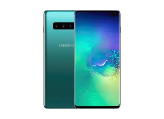 Buy Samsung galaxy s10 plus 128gb phone - green in Kuwait