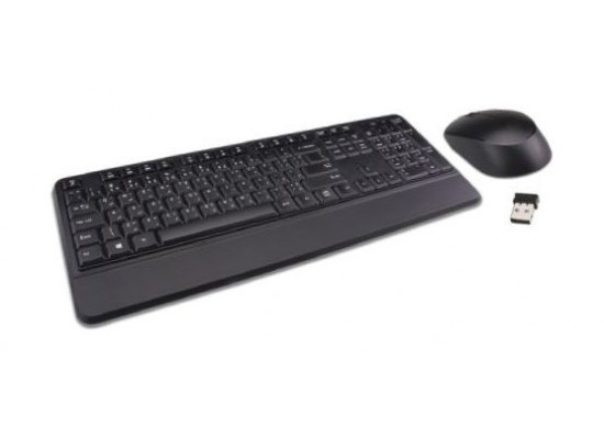 Buy Xcell wireless desktop keyboard and mouse (kb-201wl) - black in Saudi Arabia