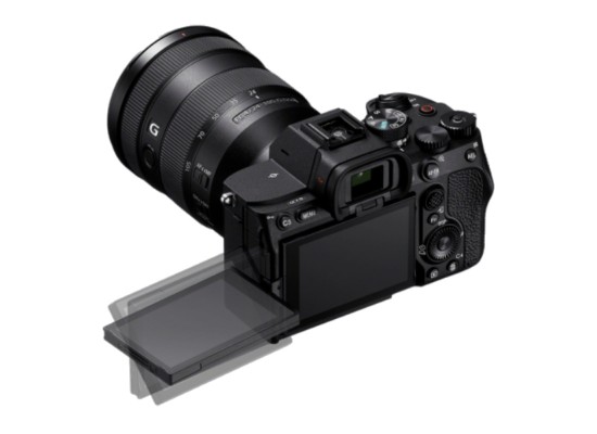 Sony Alpha 7 IV full-frame interchangeable lens camera product viewfinder 