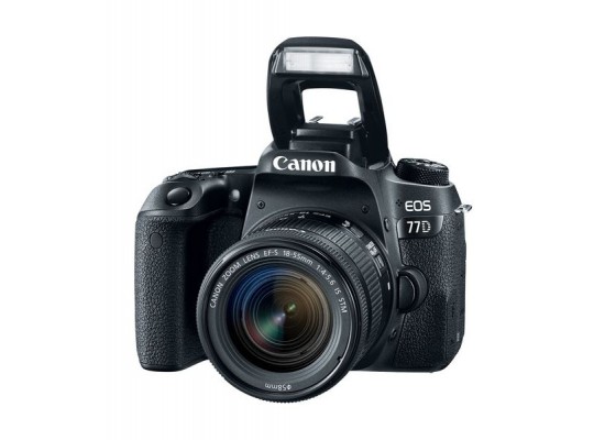 اشتري كاميرا كانون الرقمية إي أو إس ٧٧ دي - ٢٤,٢ ميجابكسل + عدسة ١٨ - ٥٥ ملم - أسود في السعودية