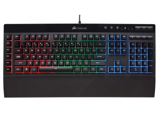 Buy Corsair k55 rgb gaming keyboard - ch-9206015 in Saudi Arabia