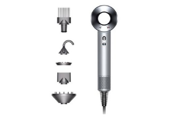 Dyson - HD07-white silver-Hair Dryer-SuperSonic