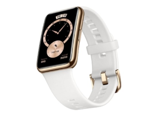 Buy Huawei watch fit elegant - white in Saudi Arabia