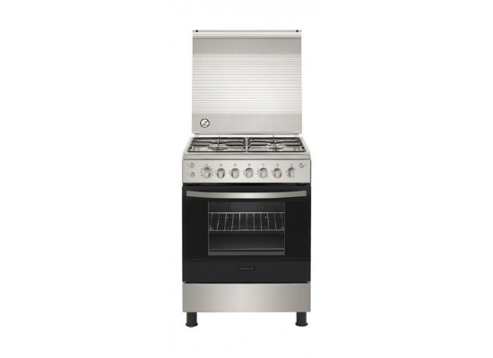 Frigidaire 60X60cm 4 Burner Gas Cooker (FNGB60JGRSO) - Stainless Steel