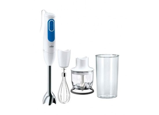 Buy Braun omlette multiquick 3 hand blender with chopper and whisk - 700w (mq 3025) in Saudi Arabia