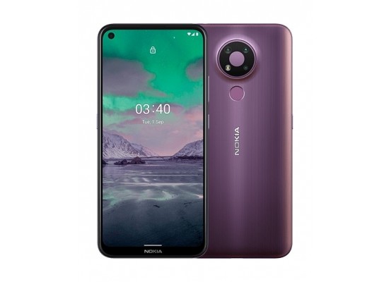 Buy Nokia 3. 4 64gb dual sim phone - purple in Kuwait