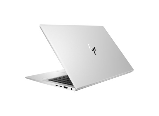 HP EliteBook 840 14-inch FHD Laptop silver black back view