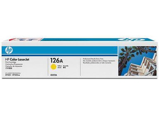 Buy Hp toner 126a toner yellow in Saudi Arabia