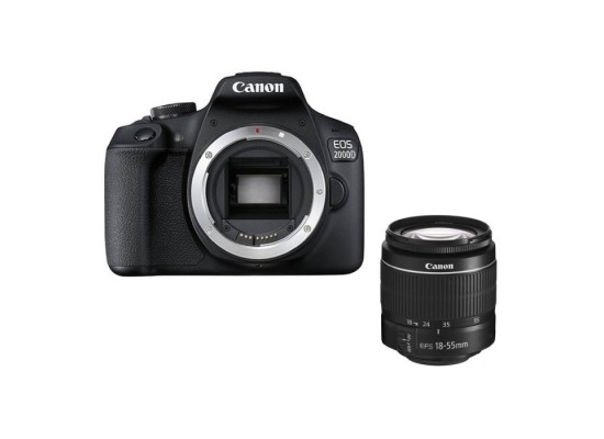 Canon EOS 2000D BK 18-55 IS