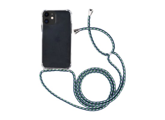 Buy Eq necklace string iphone 11 pro case - green strap in Saudi Arabia