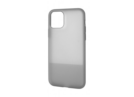 Buy Eq iphone 11 pro contrast silicone pro back case - black in Saudi Arabia