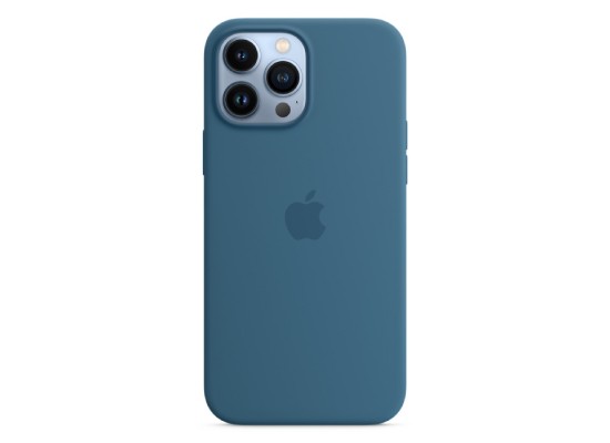 Apple iPHONE 13 PRO MAX LIGHT blue SILICONE COVER BUY IN XCITE KUWAIT