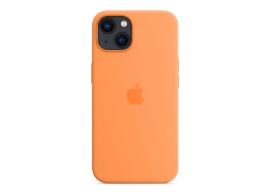 iphone-13-case-orange-marigold-silicone-magsafe-cover buy in xcite kuwait