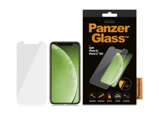 Buy Panzerglass screen protector for iphone xr (2019) - clear in Saudi Arabia