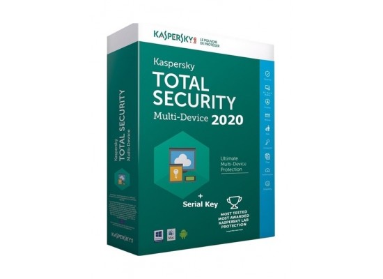 Kaspersky 1 Year Total Security 2020 - 4 Devices 