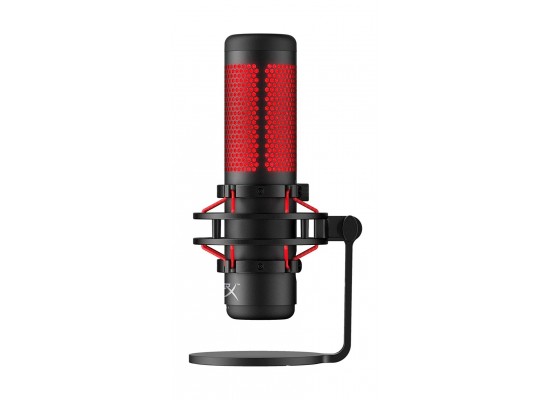 Kingston HyperX QuadCast USB Condenser Gaming Microphone - Black/Red