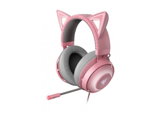 Buy Razer kraken kitty edition wired gaming headphone - quartz in Saudi Arabia